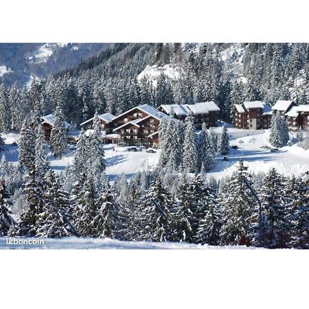 Studio Au Pied Des Pistes Avec Vue Sur La Montagne Mieussy Exterior foto