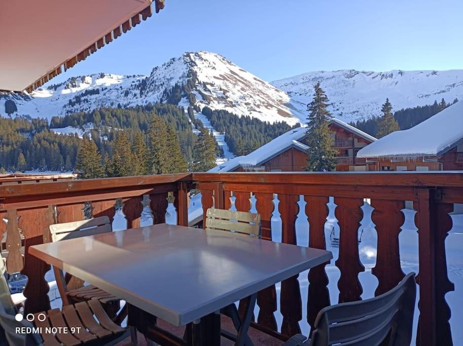 Studio Au Pied Des Pistes Avec Vue Sur La Montagne Mieussy Exterior foto